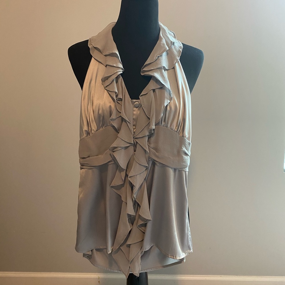 Fancy Silver Halter